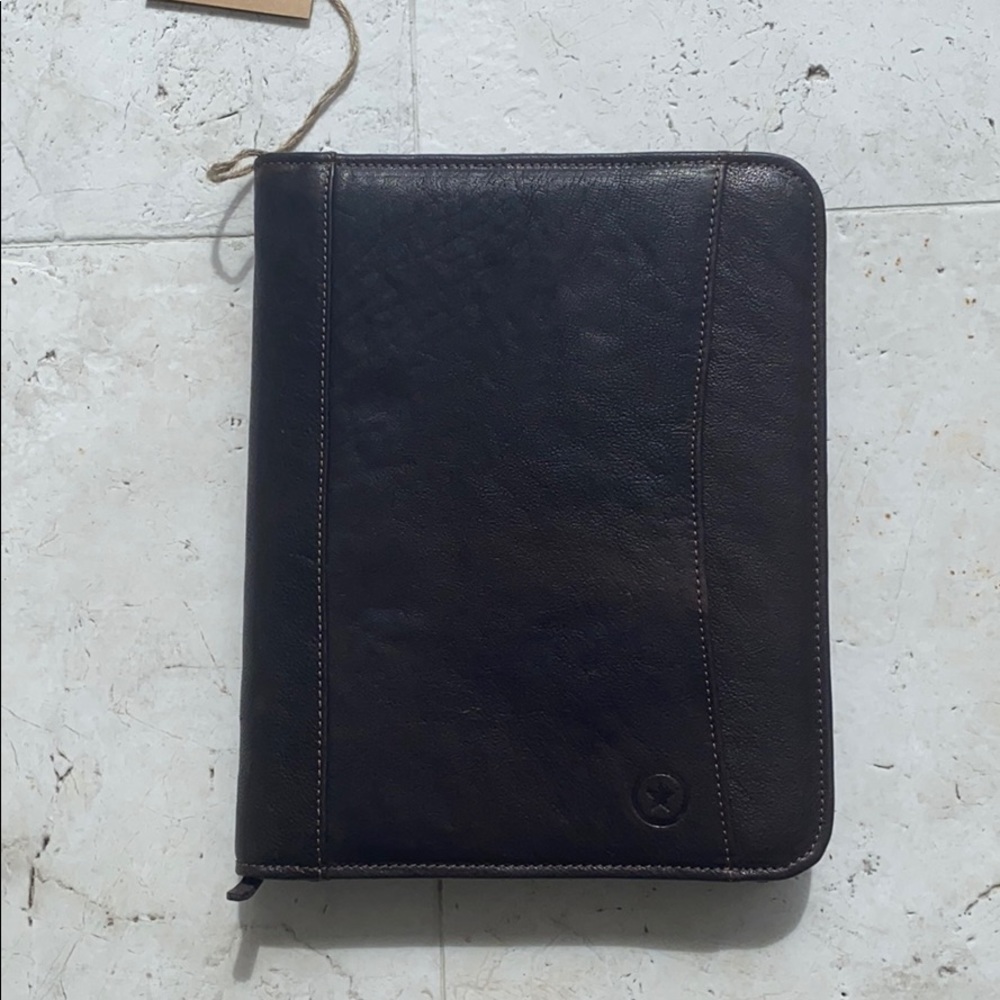 Aaron Leather Goods Binder